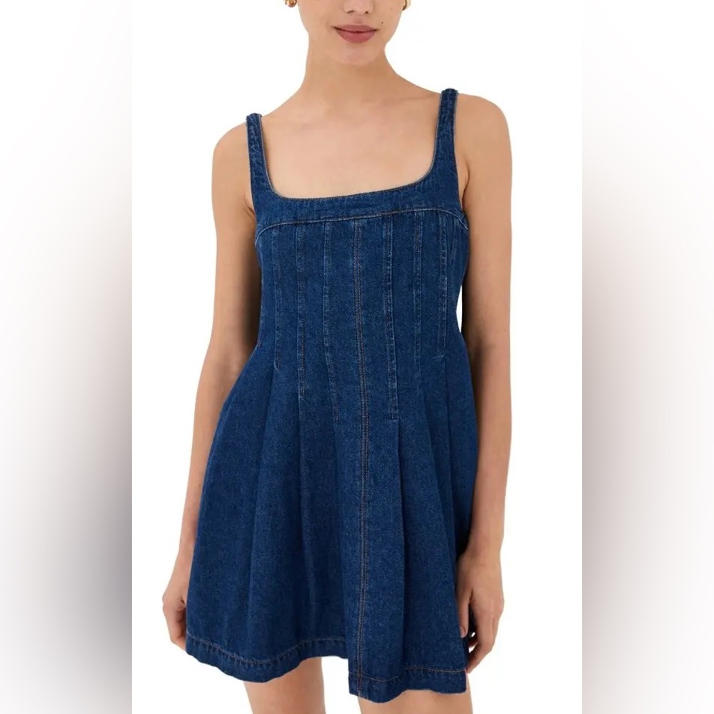 Reformation Blue Denim Dress